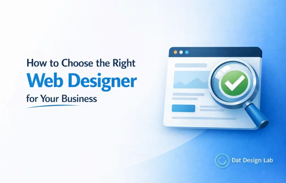 Choosing the right web designer