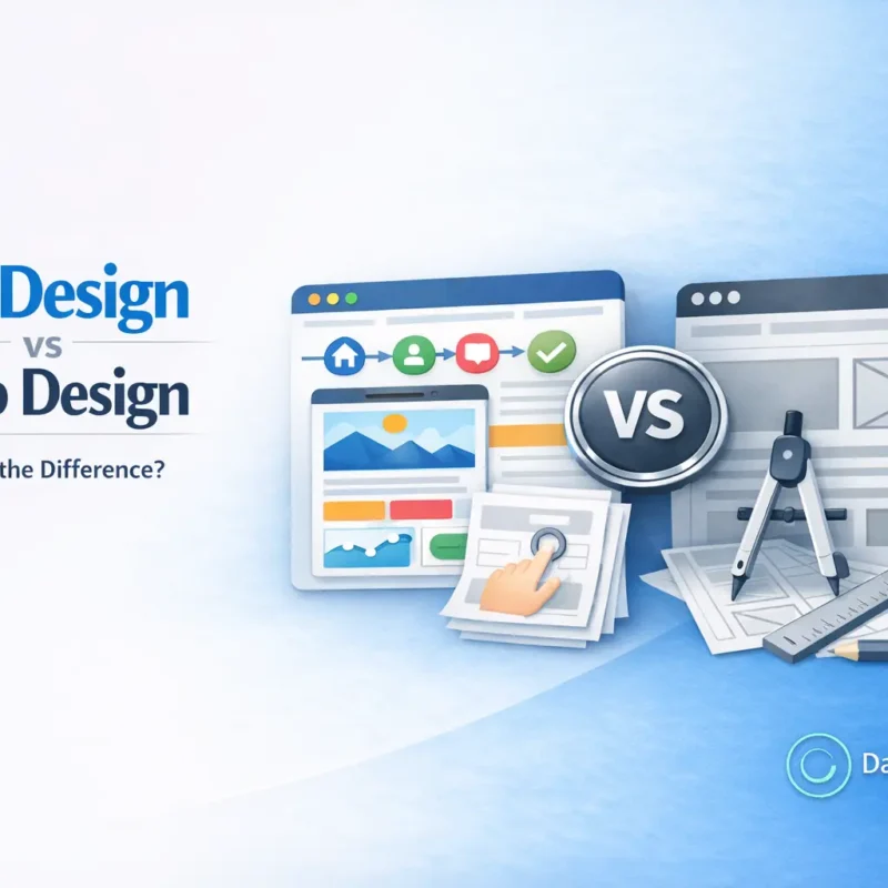 UX vs Web Design comparison