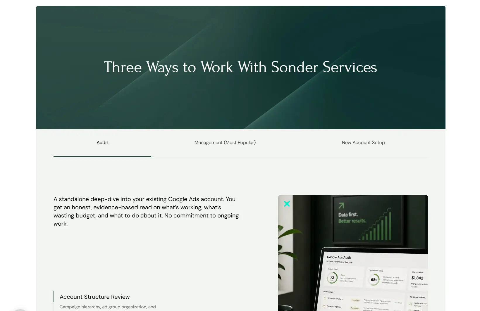 Ways to work together